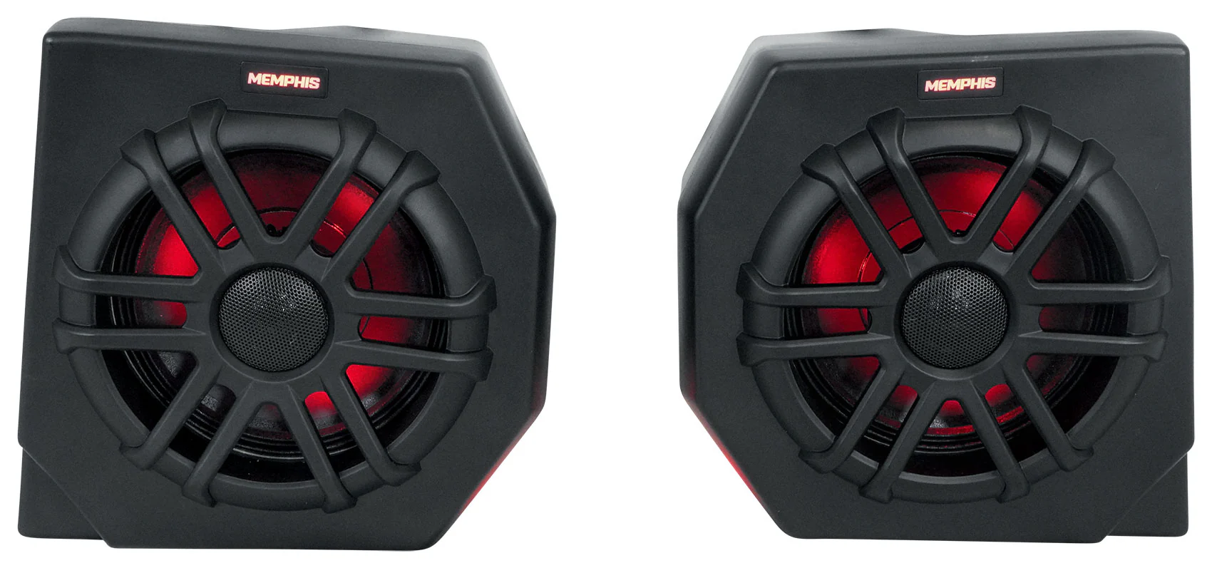 2) Memphis Audio CANAMDEF65FE 75w RMS Speaker Pods+Amp For 2018+ Can Am Defender - Image 23
