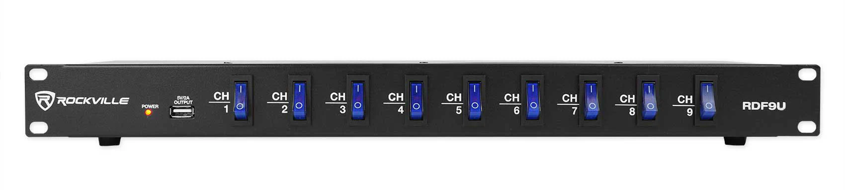 Gemini CDX-2250i Pro DJ Dual Two Deck Rack CD/MP3 Media Player w/USB+Power Strip - Image 12