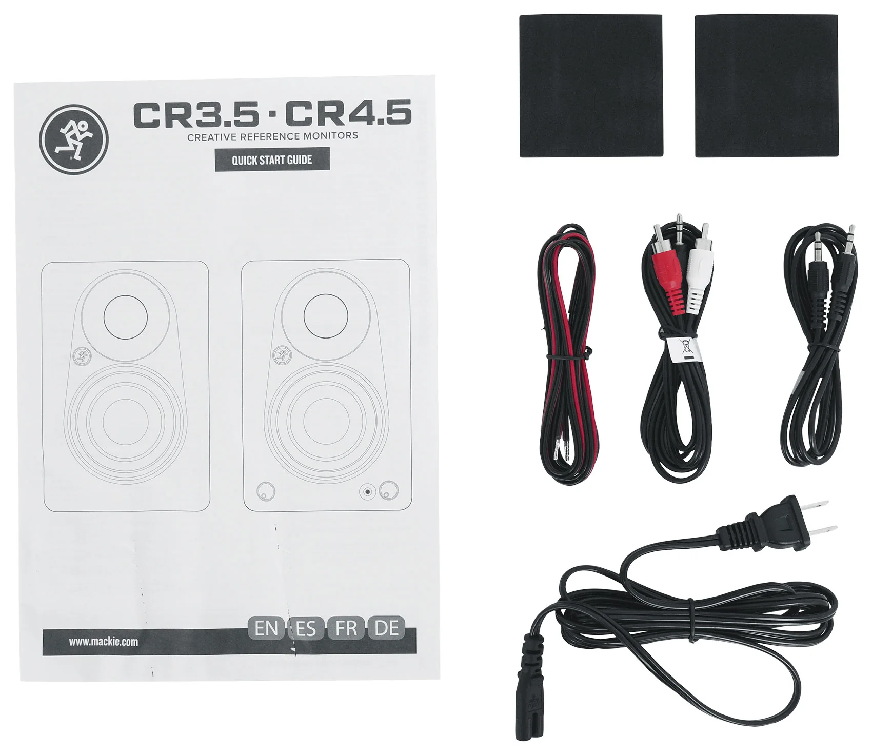 Mackie Studio Recording Kit w/CR3.5 Monitors+Interface+Controller+Mic+Headphones - Image 3