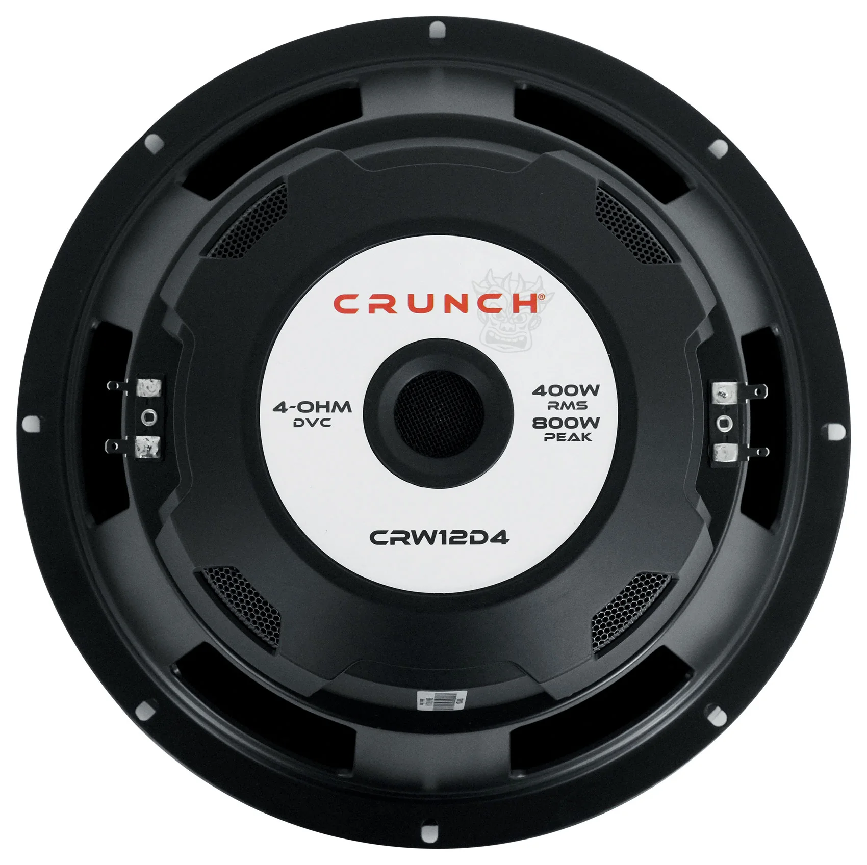 Crunch CRW12D4 12" 800w DVC 4 Ohm Car Audio Subwoofer+Vented Sub Box Enclosure - Image 11