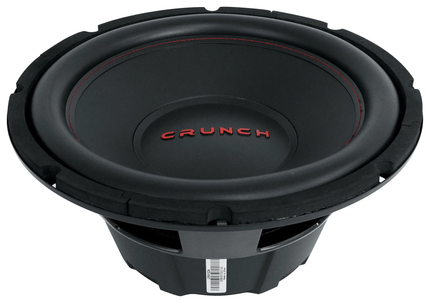 Crunch CRW12D4 12" 800w DVC 4 Ohm Car Audio Subwoofer+Vented Sub Box Enclosure - Image 9