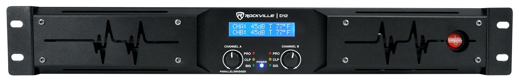 D12 Amplifier + 25' Speakon Cables 2-Pack Bundle - Image 3
