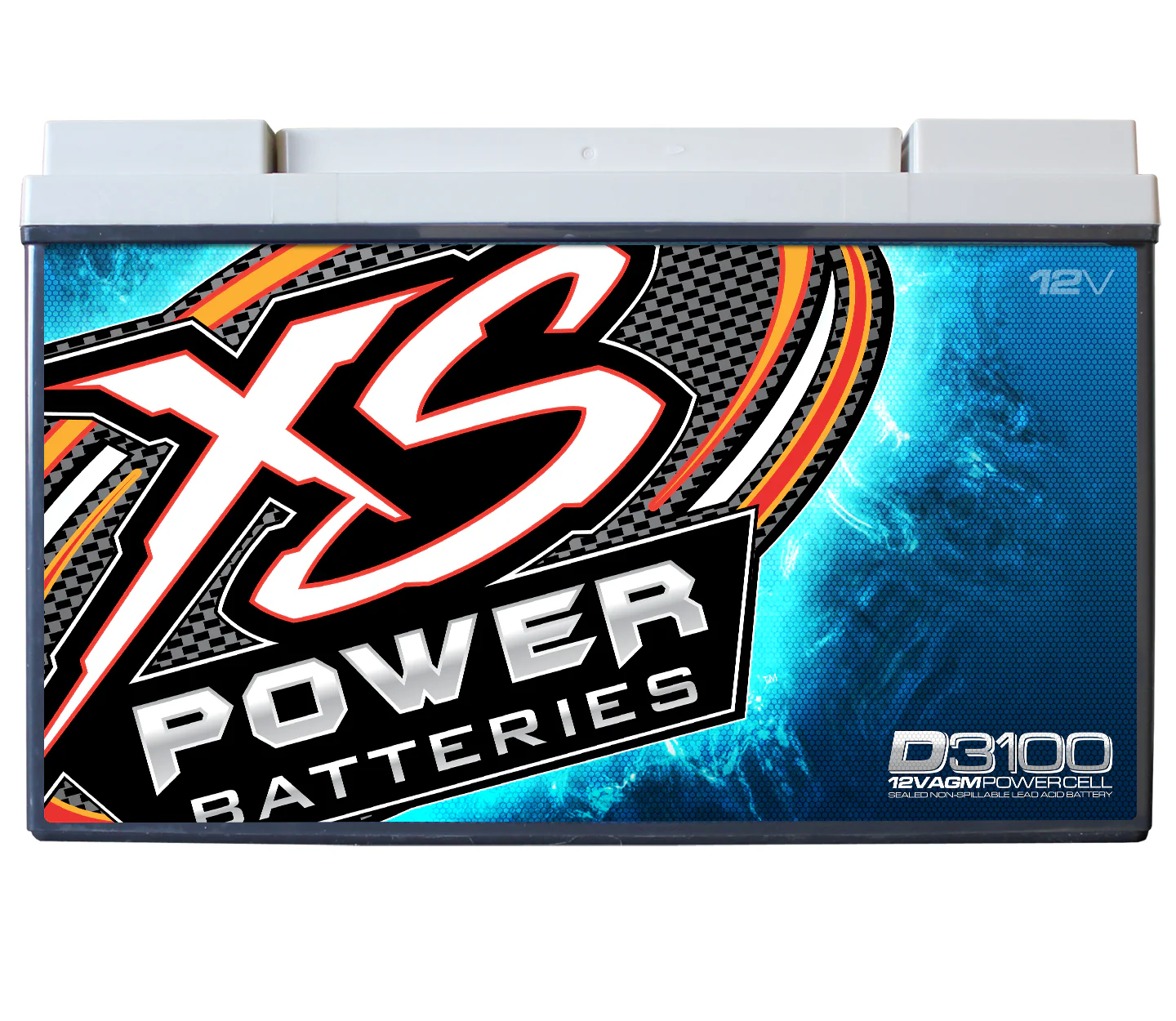 XS Power D3100 5000 Amp Power Cell Car Battery + Hardware + Power/Ground Wires - Image 5