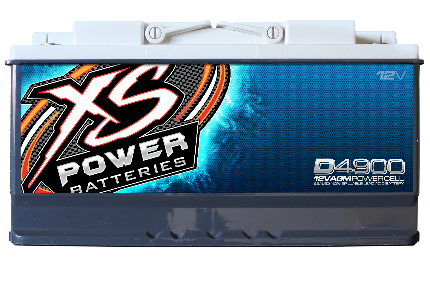XS Power D4900 4000 Amp 12V Power Cell Car Audio Battery + Power/Ground Wires - Image 6