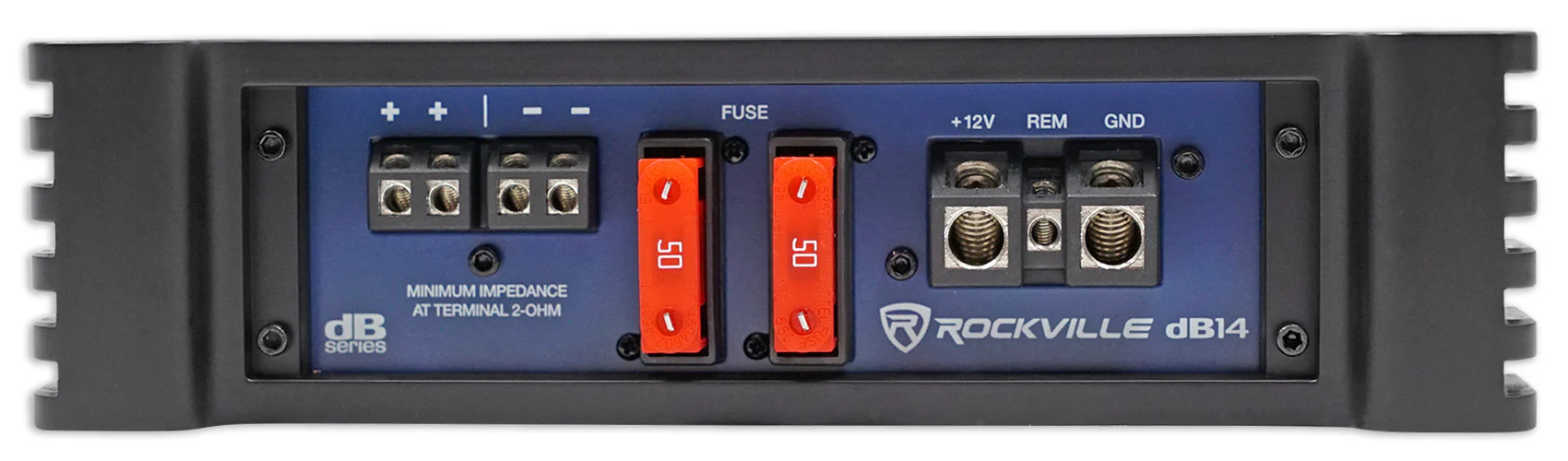 dB14 2-Ohm Mono Amplifier + RWK4CU OFC Amp Kit Bundle - Image 4
