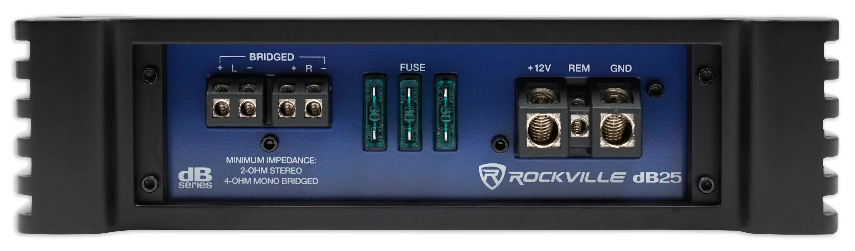 dB25 2-Channel Amplifier + 4 AWG Amp Kit Bundle - Image 6