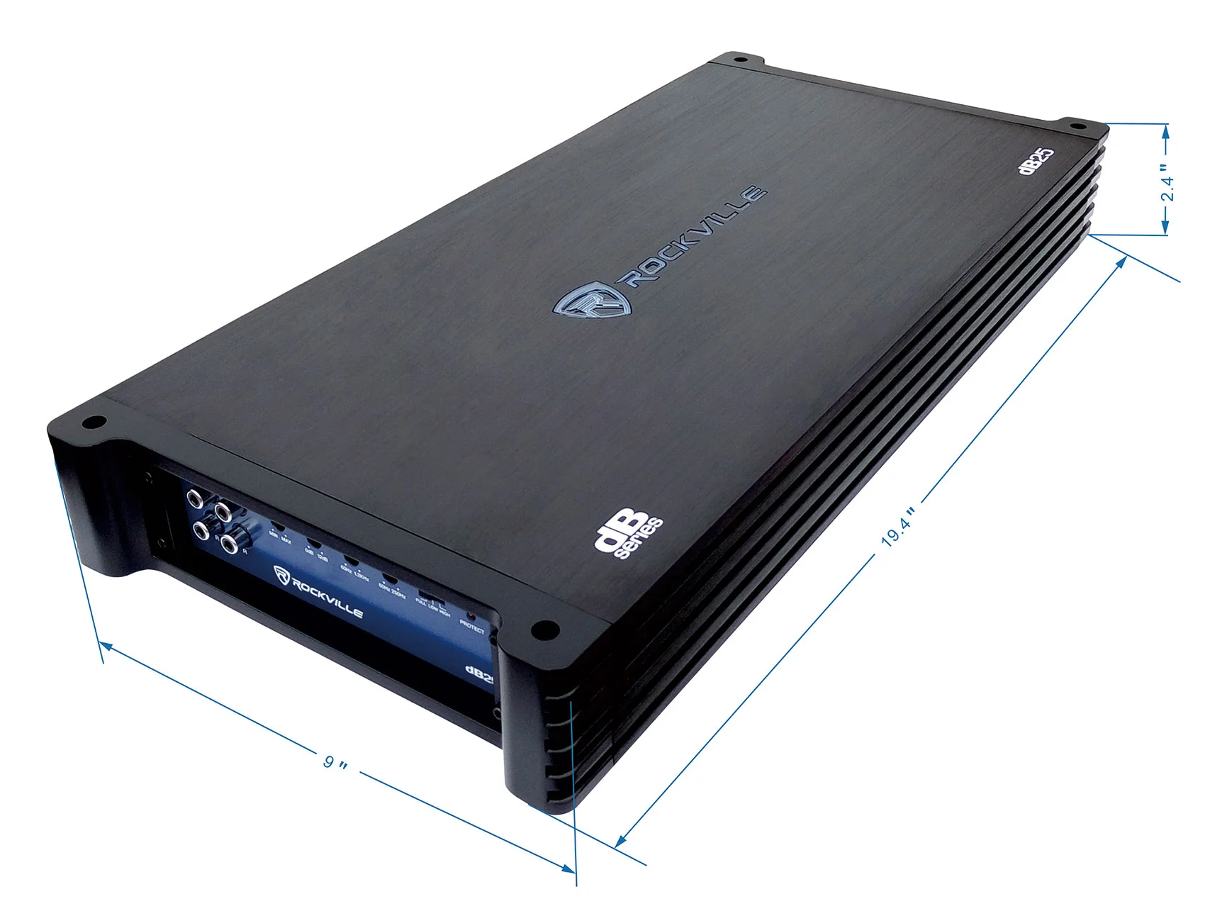 dB25 2-Channel Amplifier + 4 AWG Amp Kit Bundle - Image 7