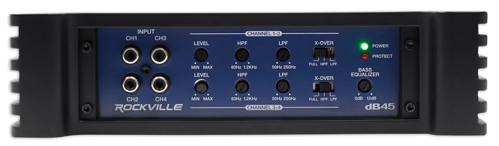 dB45 4-Channel Amplifier + 4 AWG 4-Channel Kit Bundle - Image 5