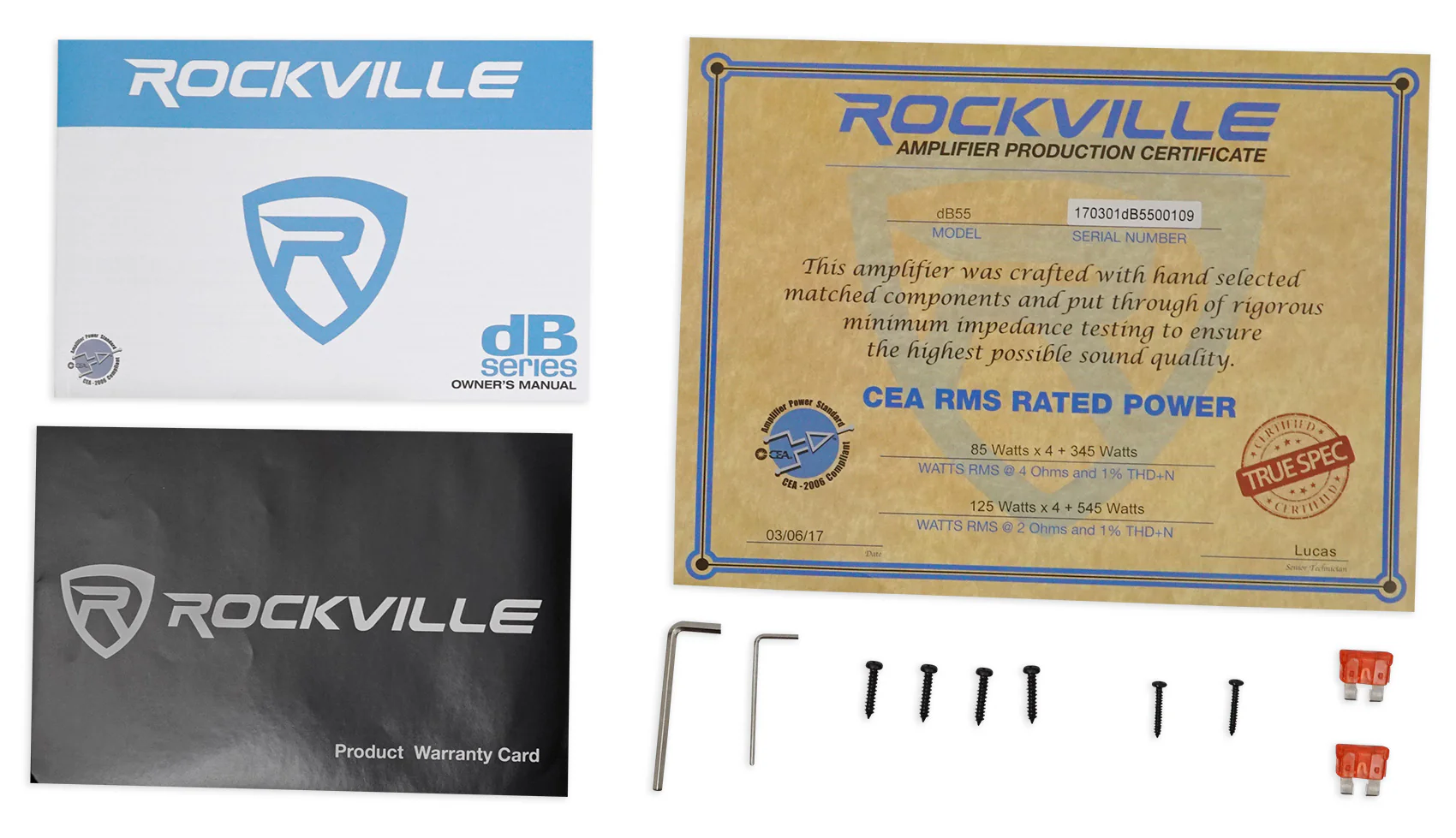 dB55 5-Channel Amplifier + 4 AWG 4-Channel Kit Bundle - Image 7