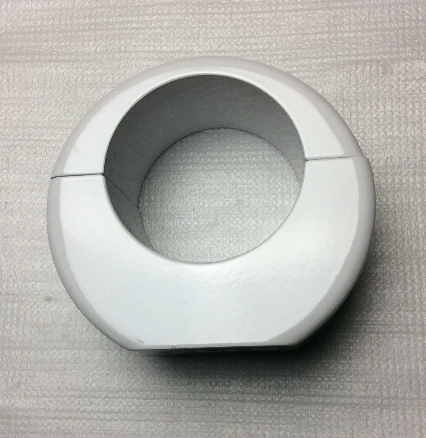 DMAC65W/DMAC80W WHITE CLAMP (top and bottom)