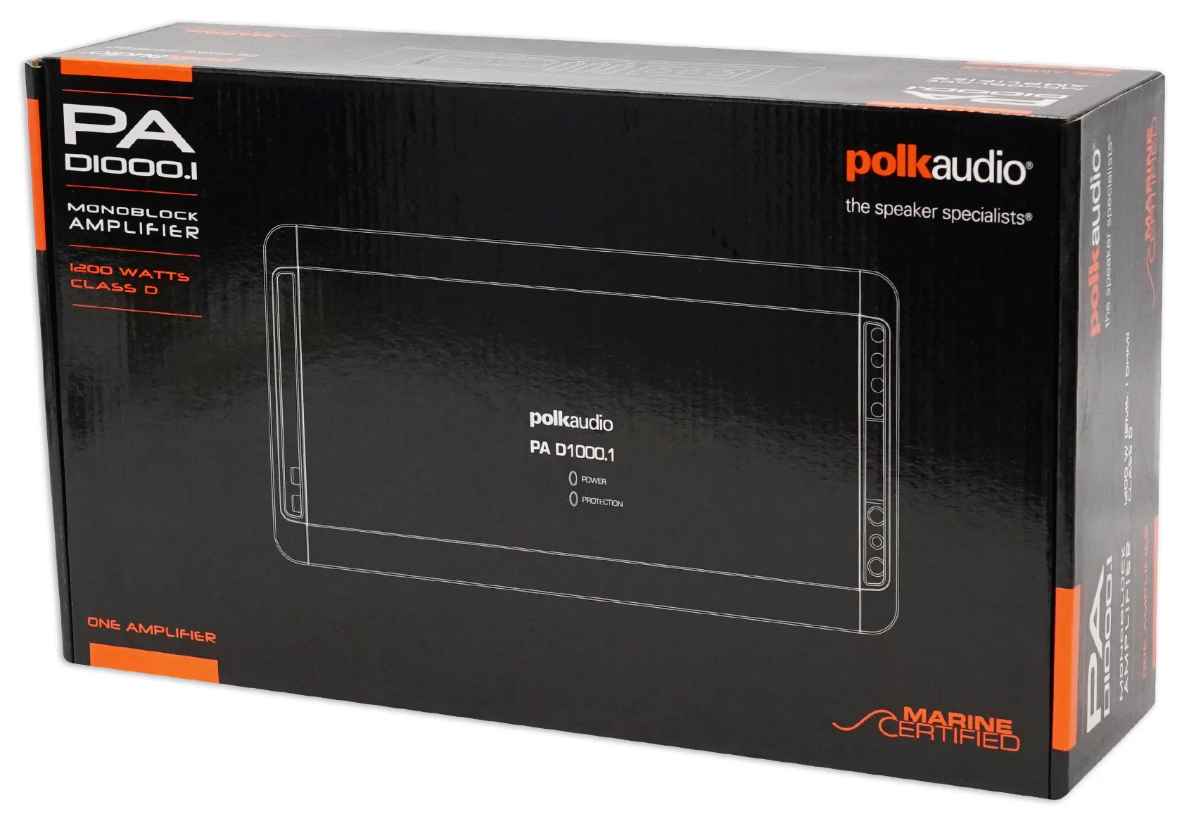DV12 K5 Dual 12 1-Ohm 2-Pack + Polk PAD1000.1 Amplifier Bundle - Image 6