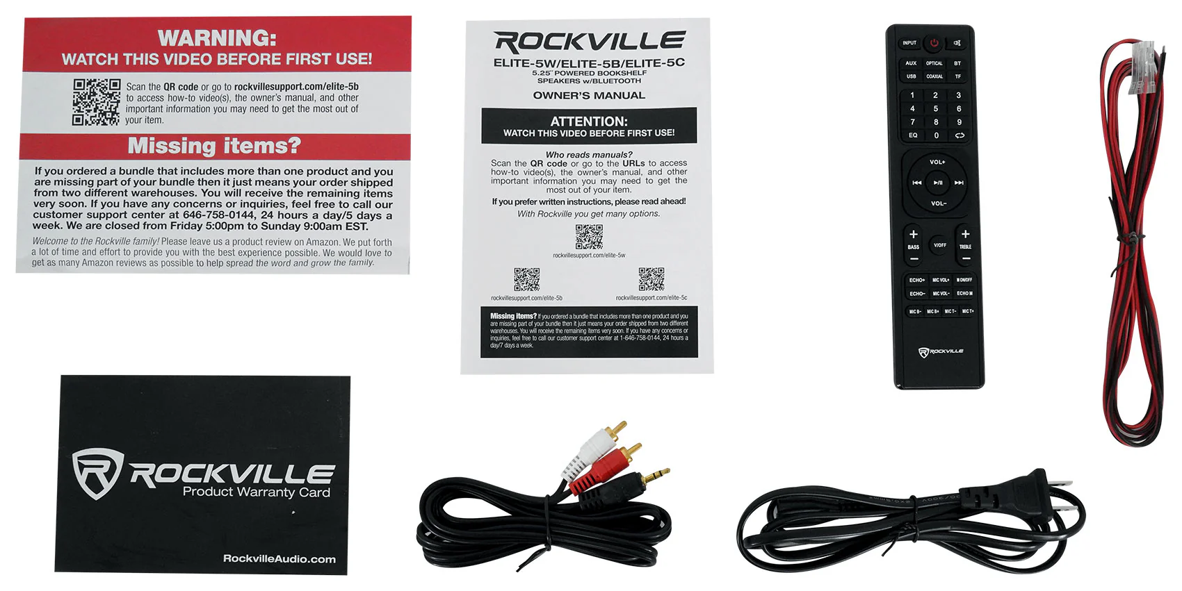 ELITE-5B Speakers + RHT28 Stands + Rock Shaker 8 Sub Bundle - Image 16