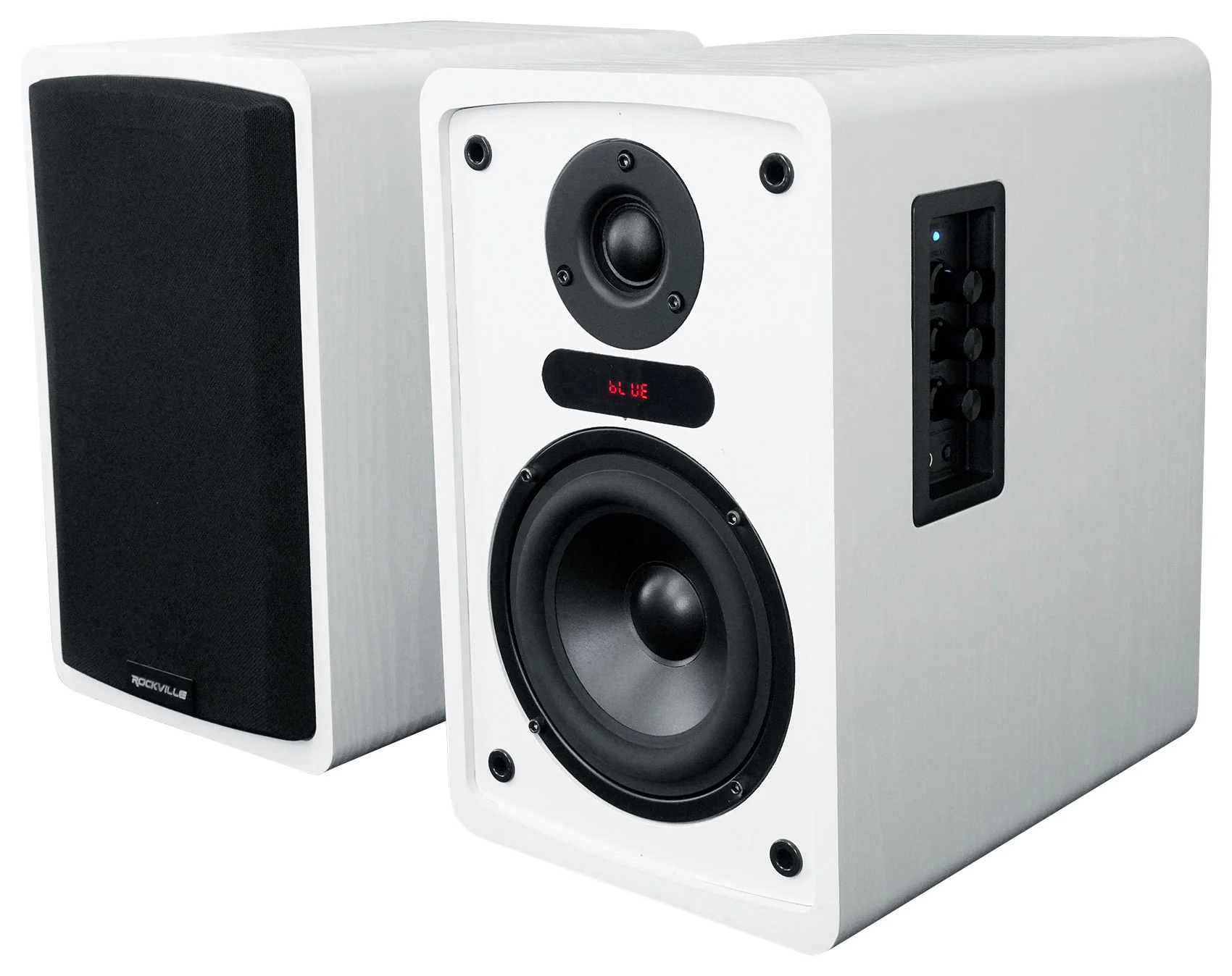 ELITE-5W White + RS37W White Stands + Rock Shaker 8 Bundle - Image 23