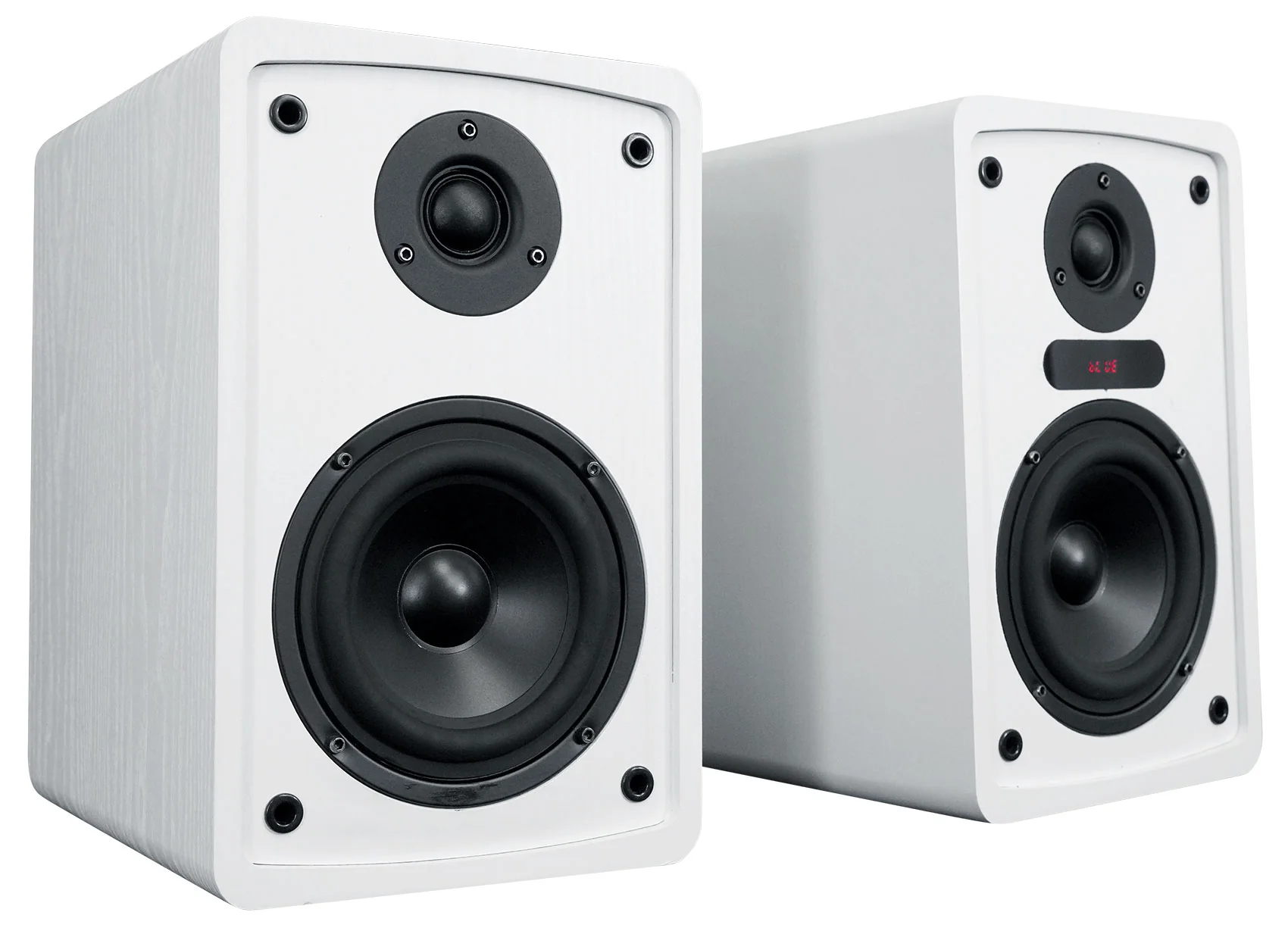 ELITE-5W White + RS37W White Stands + Rock Shaker 8 Bundle - Image 25