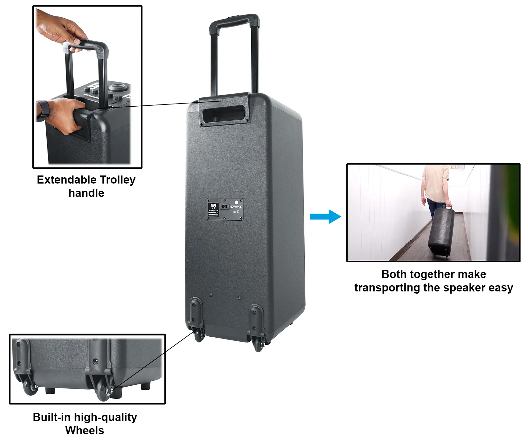 ELITE PARTY 65 + RWM1203VH Wireless Microphones Bundle - Image 12