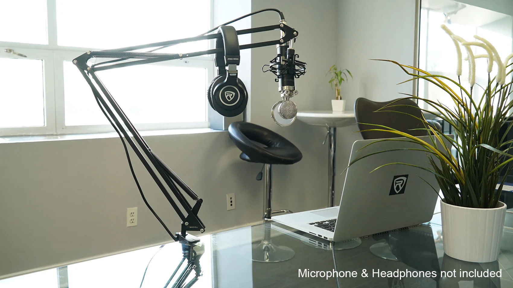 Mackie EM-91CU USB Condenser Recording Zoom Podcast Microphone Mic+Boom Arm - Image 20