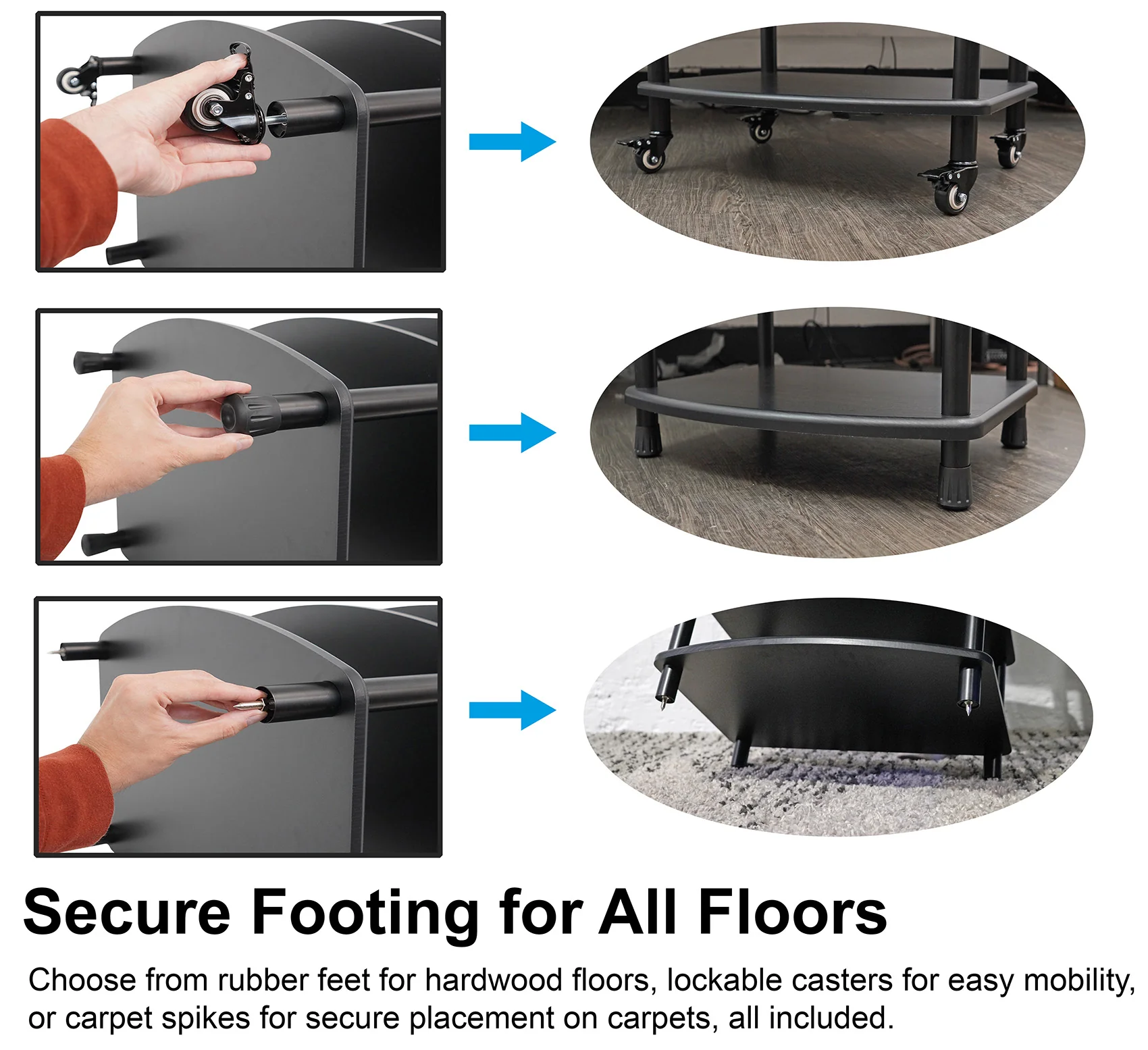 FLX Black 4-Shelf + FLX Black Add-On Shelf Bundle - Image 14