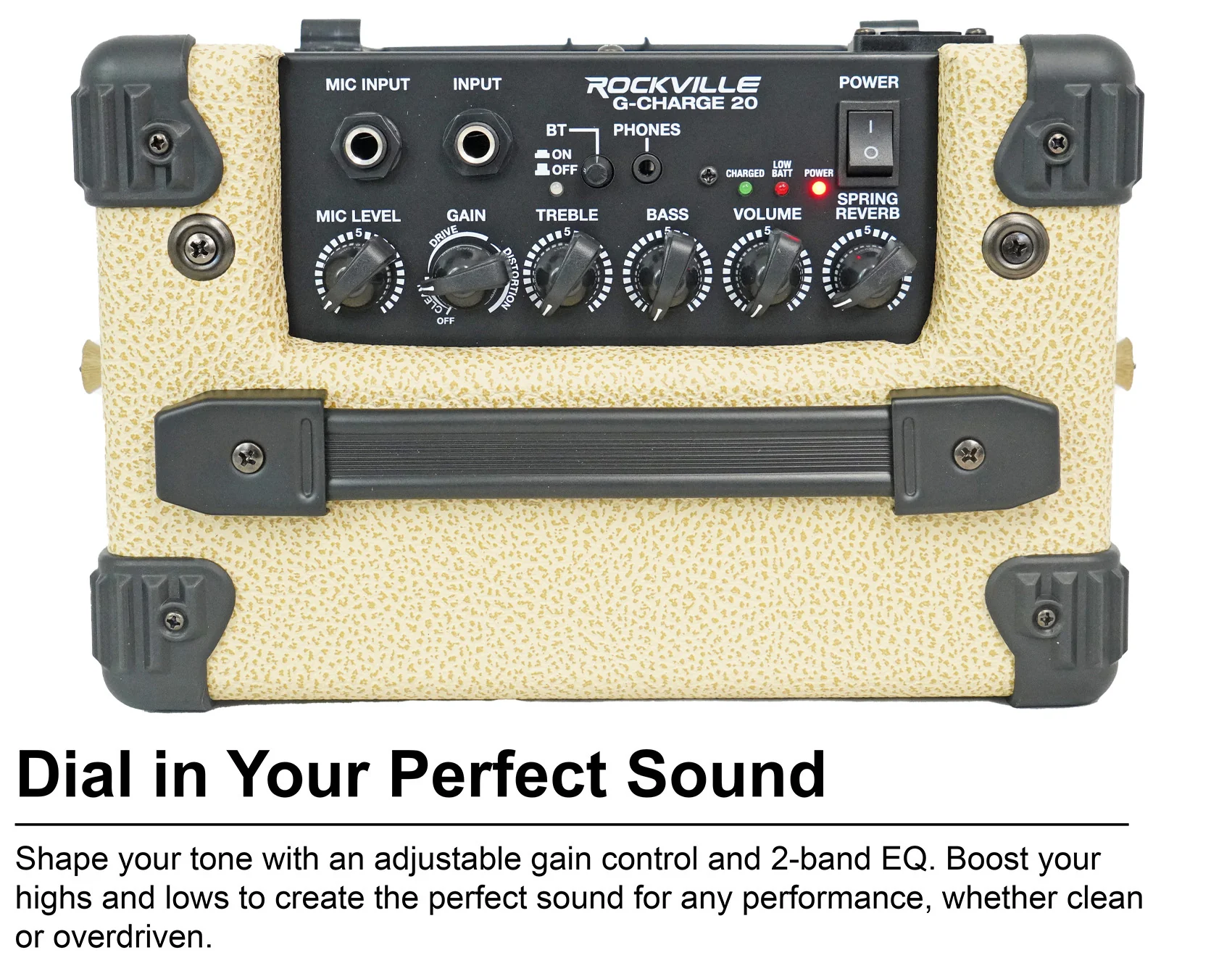 G-CHARGE 20 Beige + RMC-XLR Microphone Bundle - Image 20