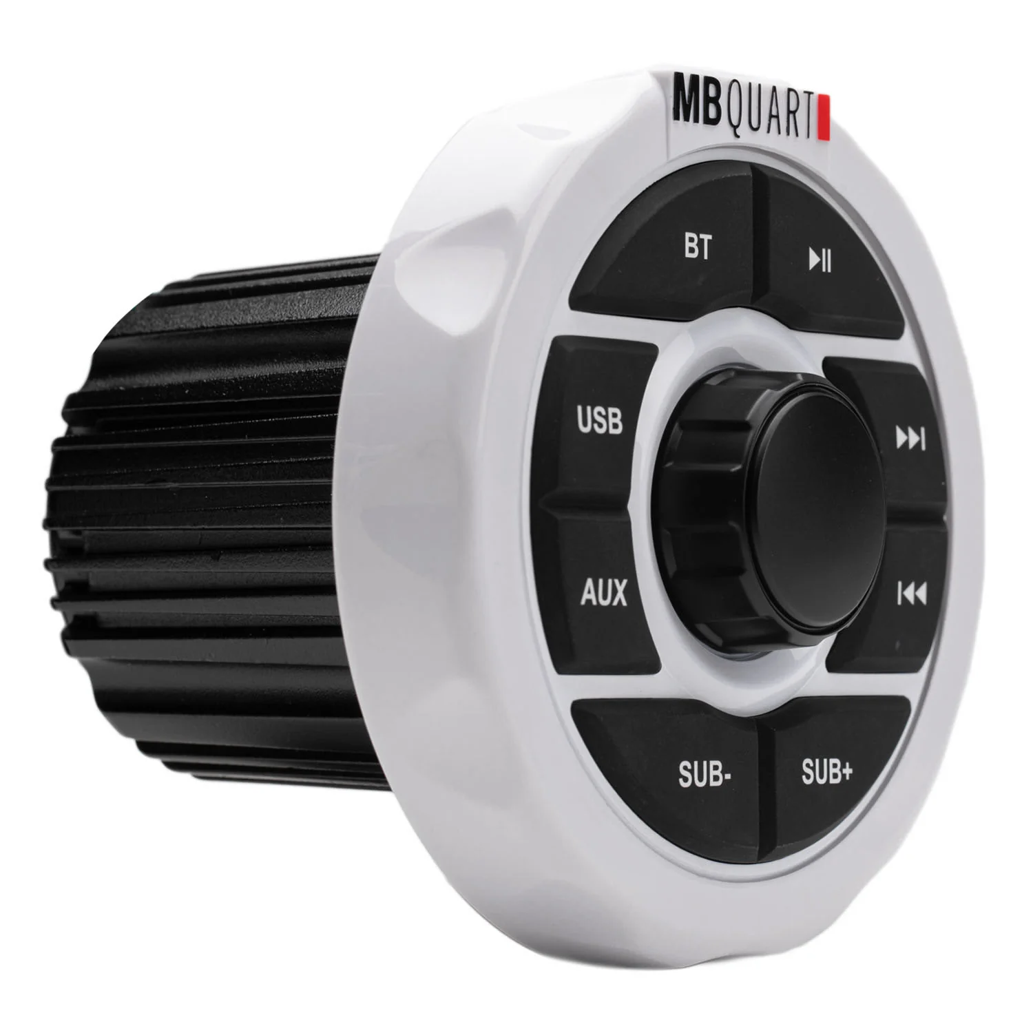 MB QUART GMR-1.5W Marine Receiver w/Bluetooth/USB/Aux+(4) Rockville 8" Speakers - Image 6