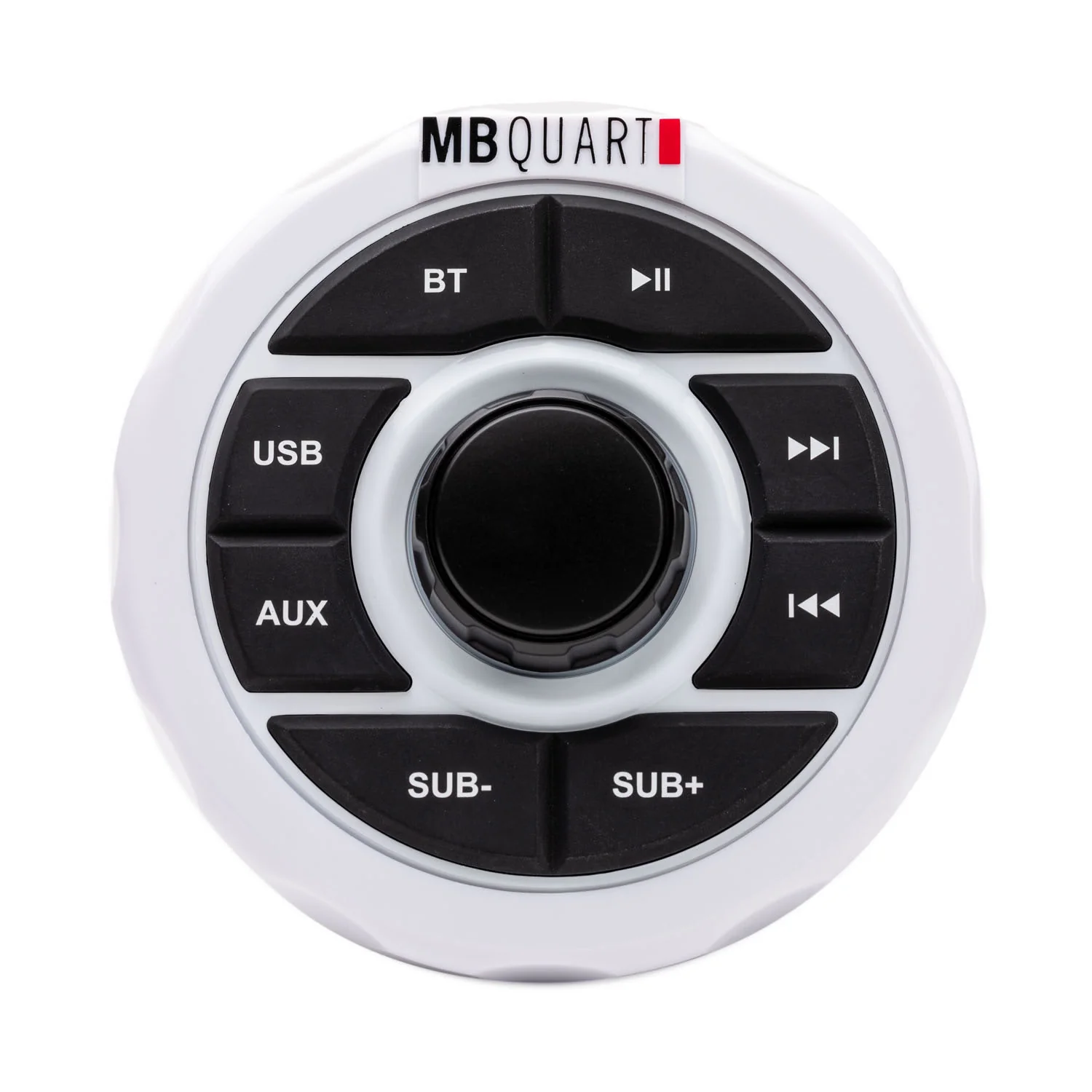 MB QUART GMR-1.5W Marine Receiver w/Bluetooth/USB/Aux+(4) Rockville 8" Speakers - Image 8