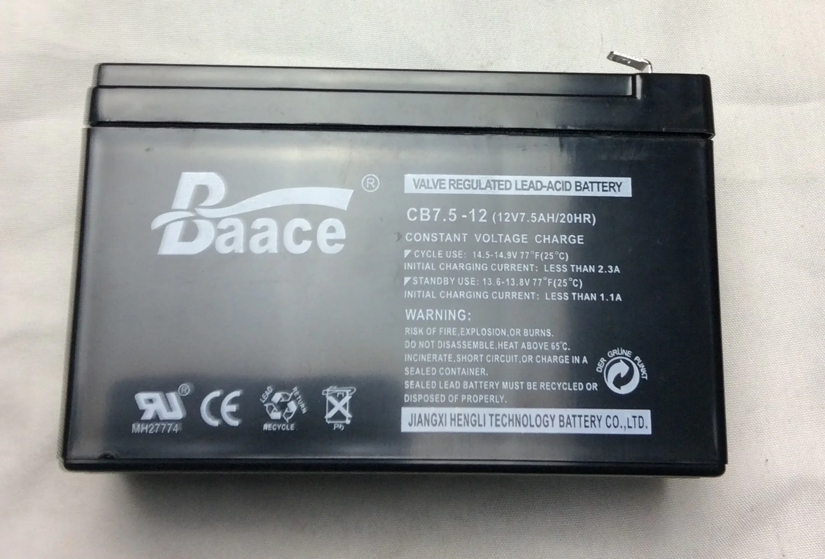 GO PARTY X10 BATTERY