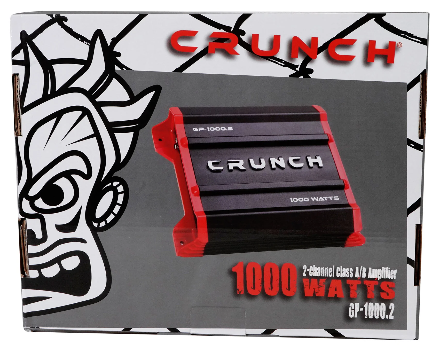 Crunch GP-1000.2 Ground Pounder 1000 Watt 2-Channel Car Stereo Amplifier+Amp Kit - Image 15