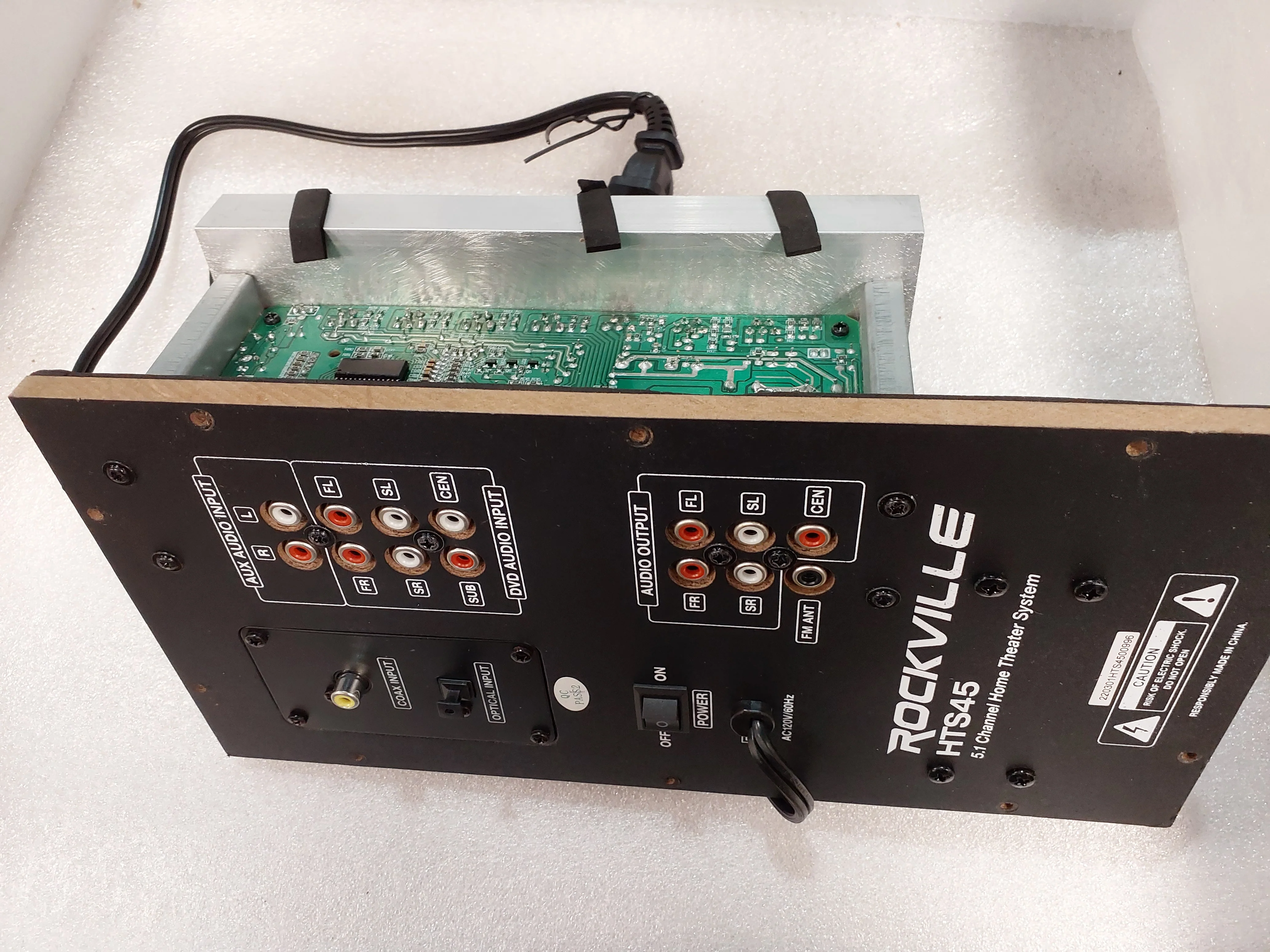 HTS45 AMP PLATE