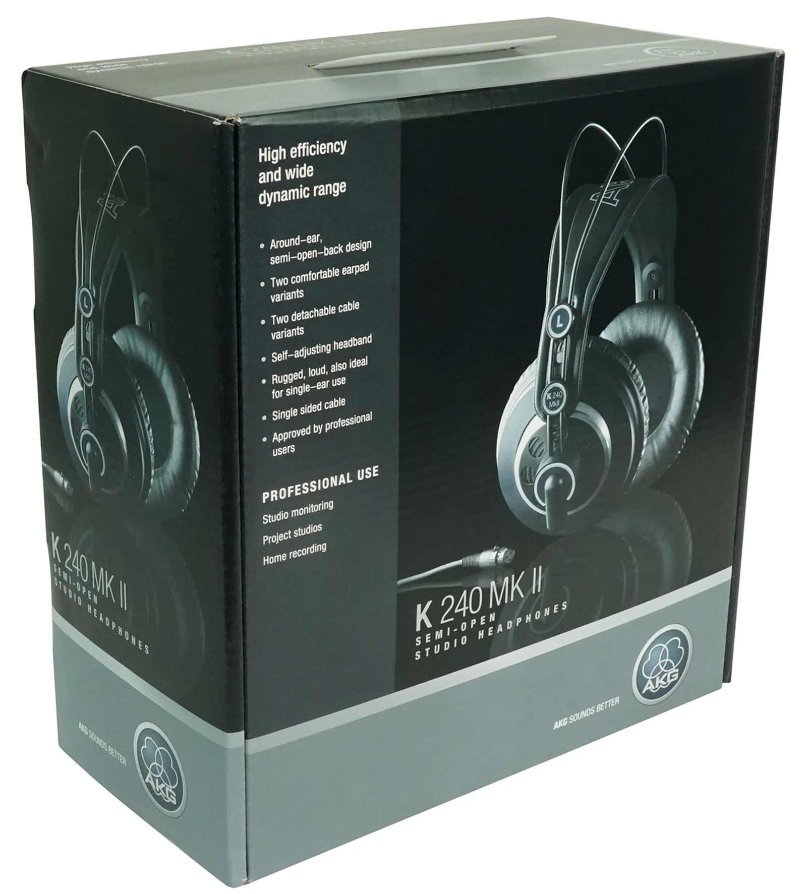 AKG K240 MKII Pro Studio Audiophile Headphones K 240 MK II + Tube Headphone Amp - Image 6