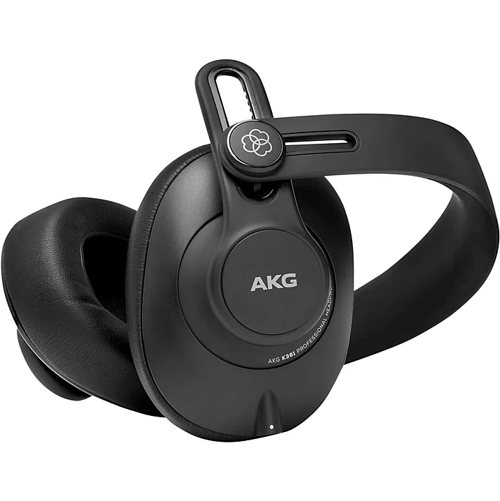 AKG K361 Closed Back Pro Studio Recording Podcasting Headphones+Mic+Shock Mount - Image 7