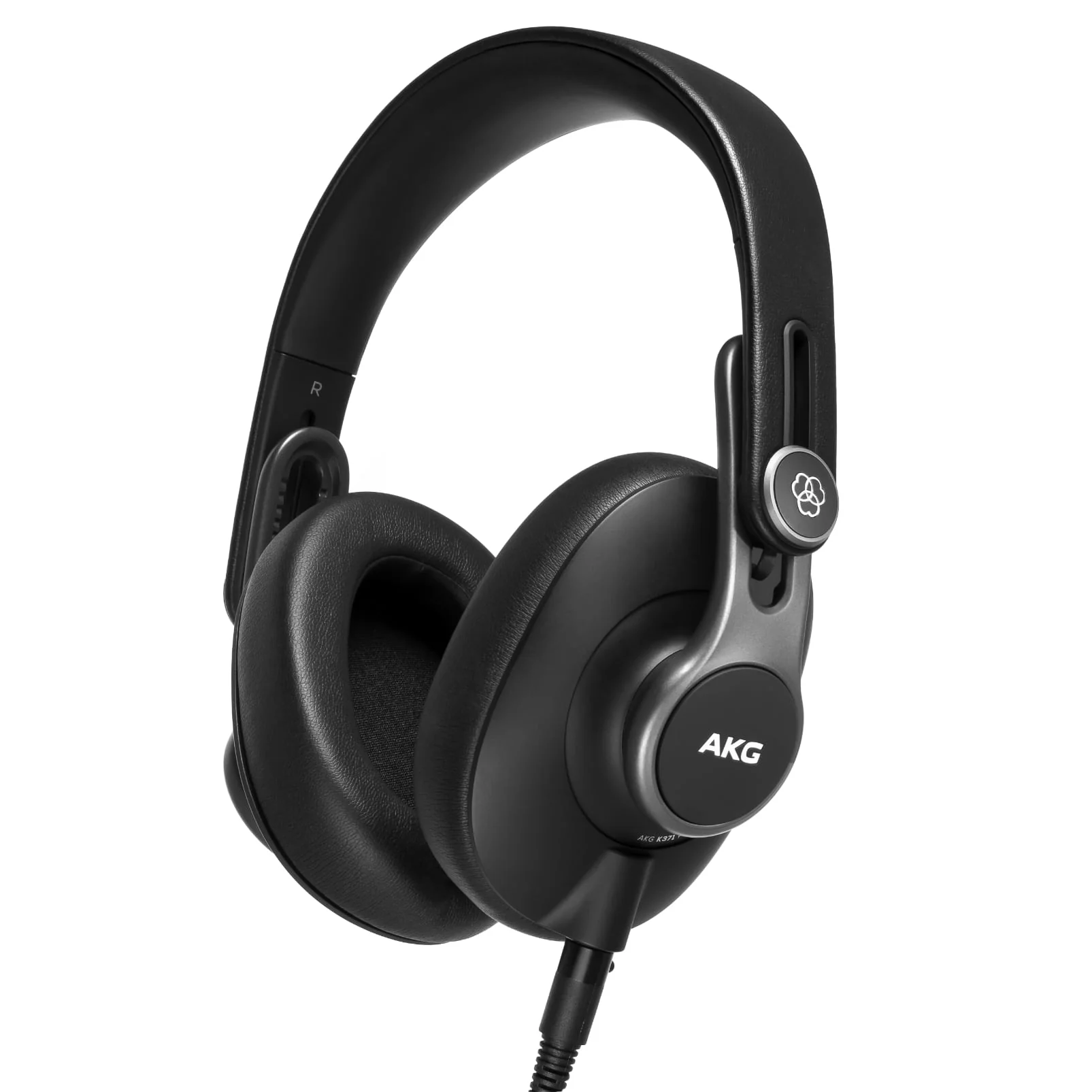 AKG K371 Over-Ear Oval Closed-Back Studio Headphones+Condenser Recording Mic - Image 9