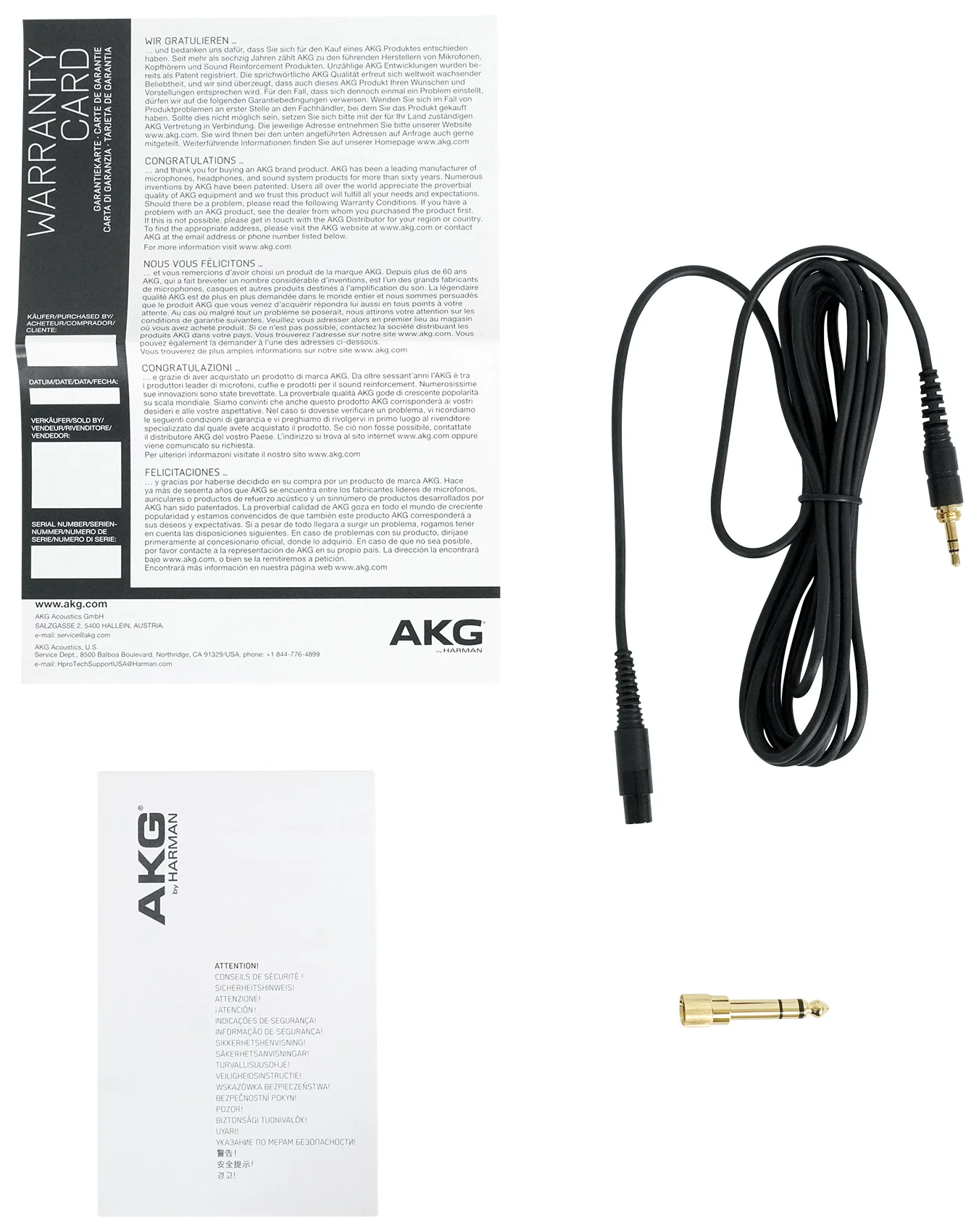 AKG K702 K 702 Professional Reference Over-Ear Studio/Audiophile Headphones [Open Box] - Image 6