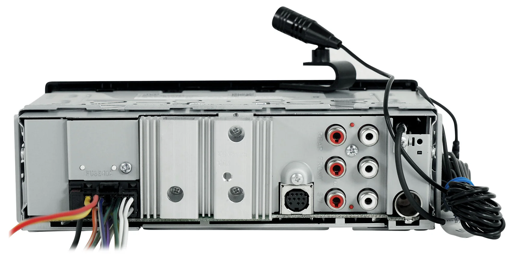 JVC KD-X38MBS Marine Stereo Receiver w/Bluetooth+(2) 6.5" LED Tower Speakers - Image 8