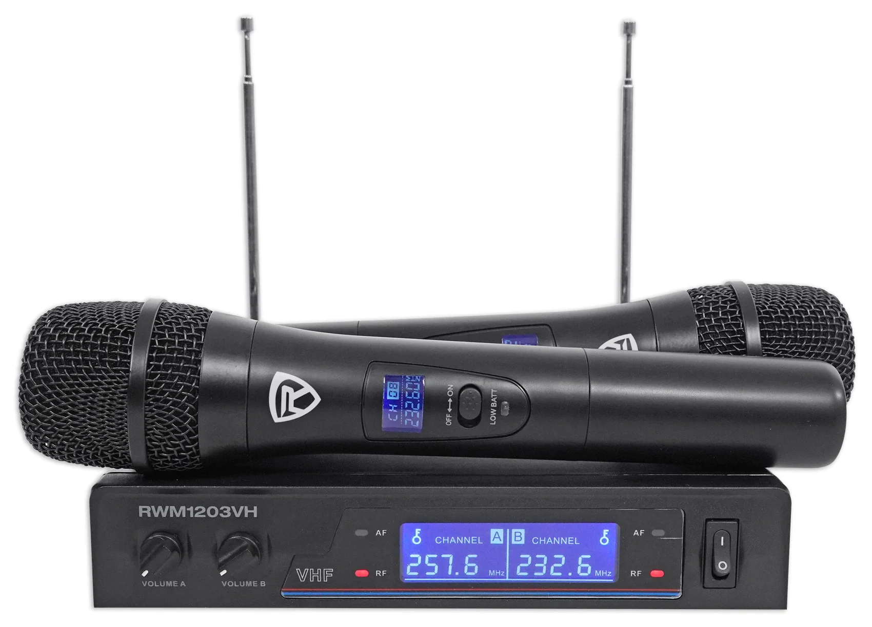 KPS10 Karaoke Speakers 1-Pair + RPA60BT Amplifier + Wireless Mics Bundle - Image 3