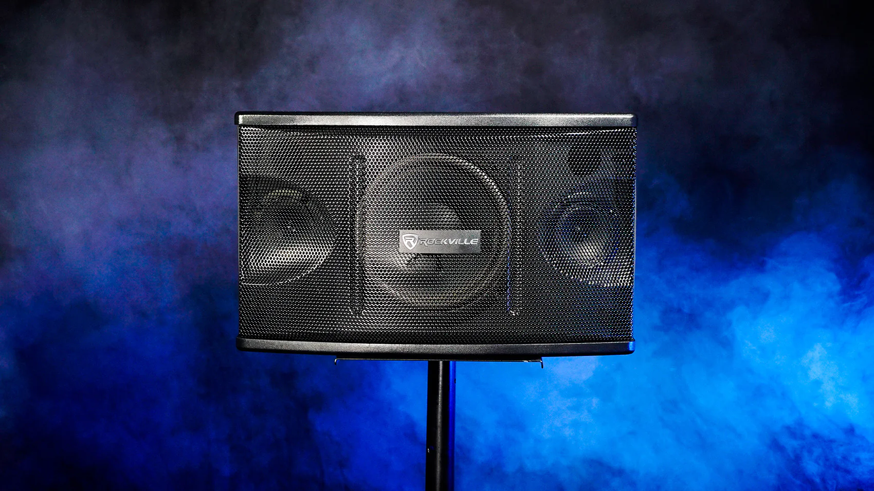 KPS80 8" Karaoke Speakers 2-Pack + Bluetooth Amplifier + (2) Wired Mics Bundle - Image 16