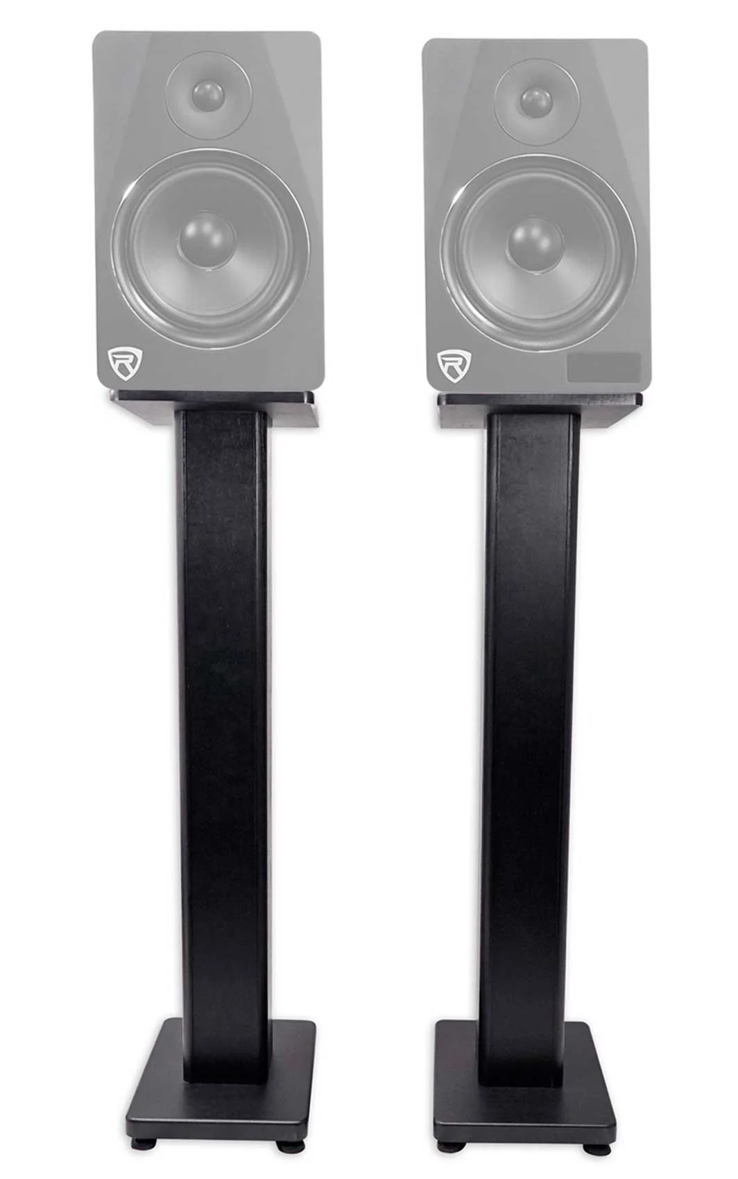 KPS80 8" Karaoke Speakers 2-Pack + 36" Bookshelf Speaker Stands Bundle - Image 11