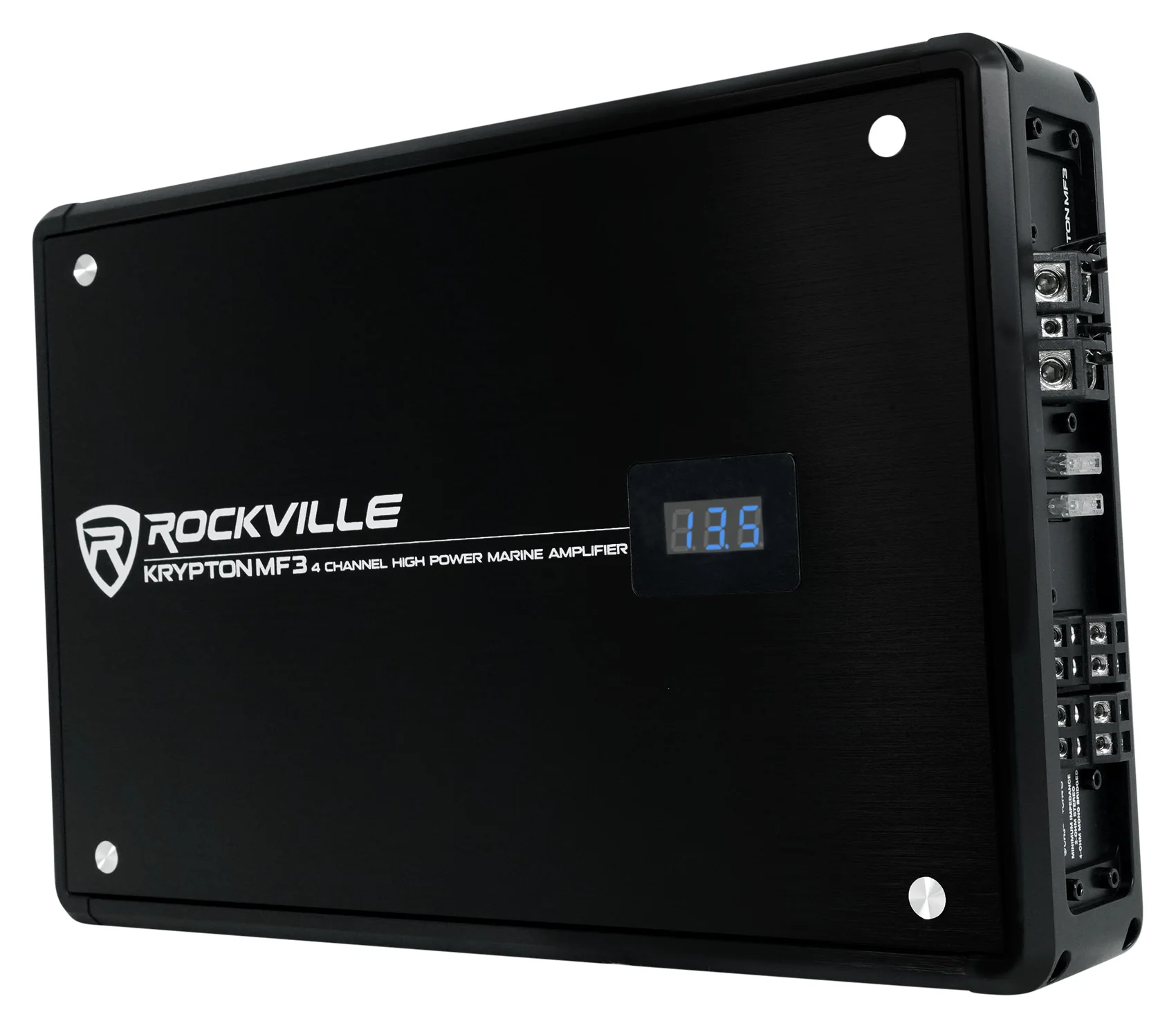 KRYPTON MF3 Amp + (2) Pairs RMC65W Speakers + RockerBT + Marine Wiring Bundle - Image 30