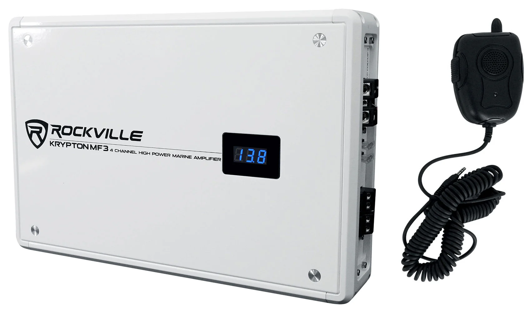 KRYPTON MF3 White Marine Amplifier + RMWK4 Marine Wire Kit Bundle - Image 12