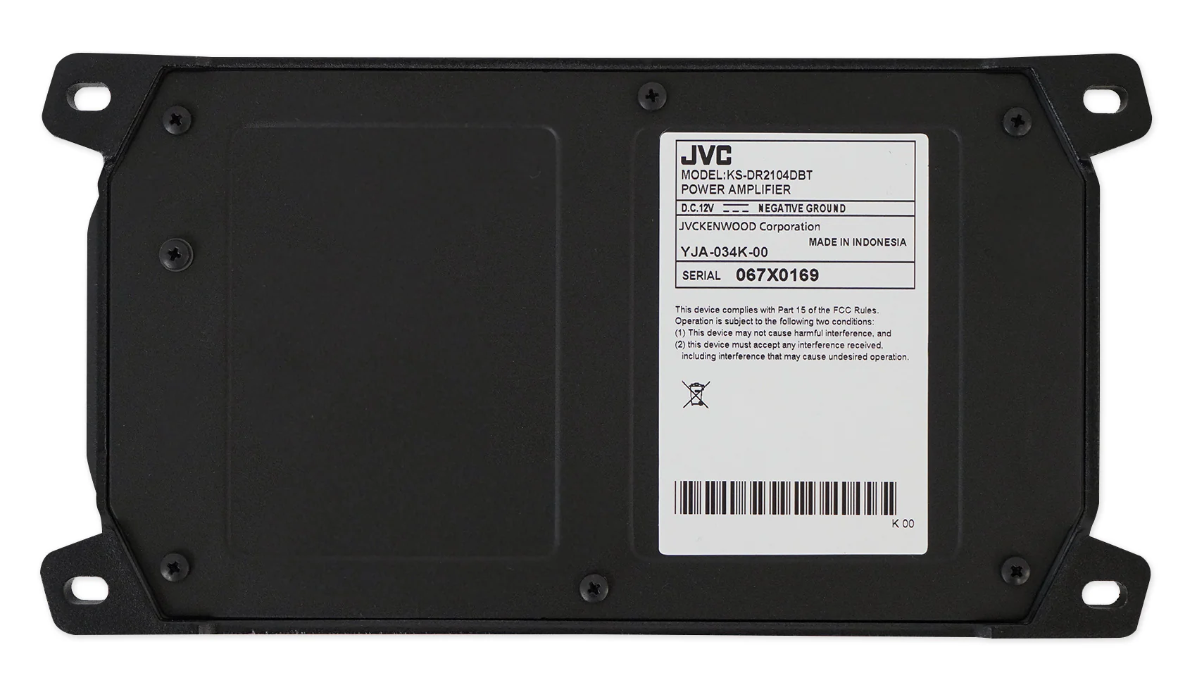 JVC KS-DR2104DBT 600w 4-Channel ATV/UTV Amplifier+4) Rockville 6.5" LED Speakers - Image 17