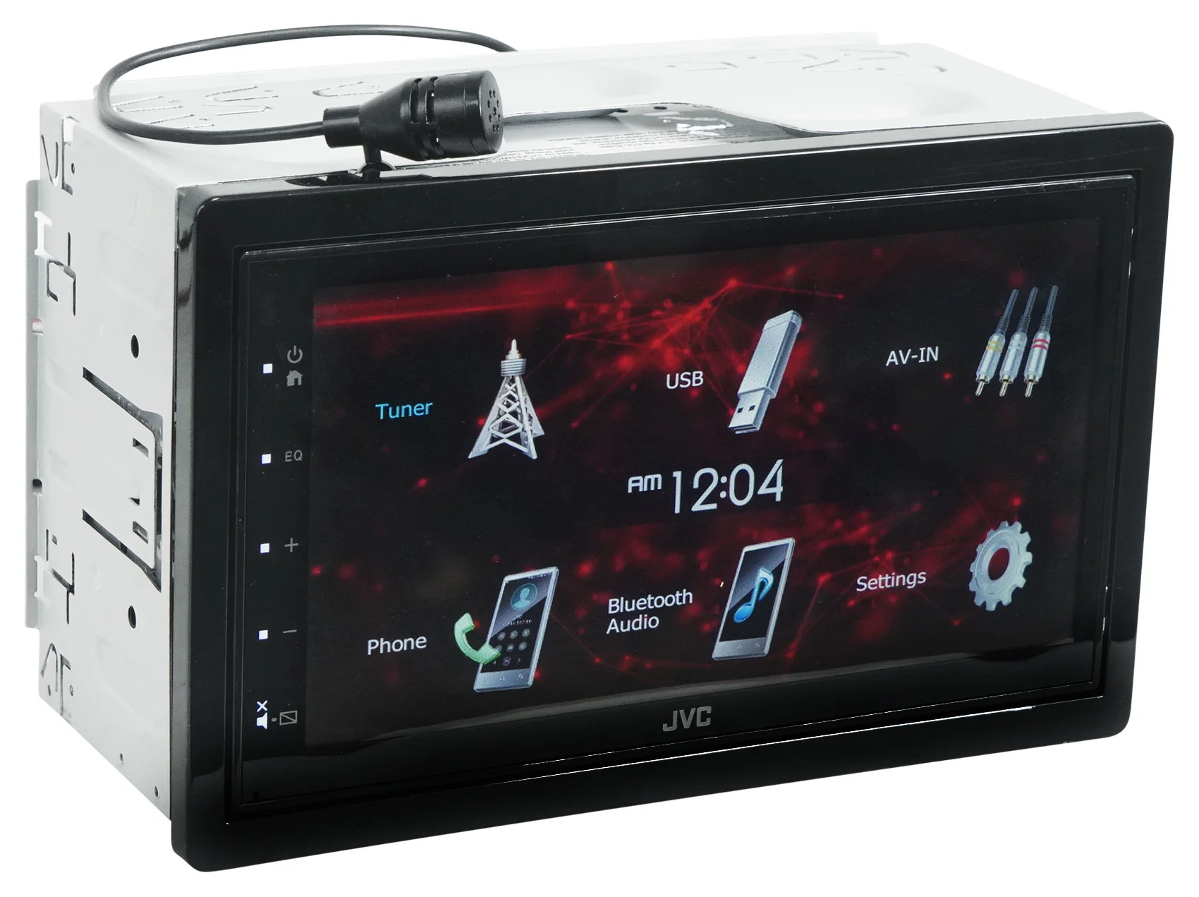 JVC KW-M180BT 6.8" Car Monitor iPhone Android Bluetooth Receiver w/USB+Camera - Image 3