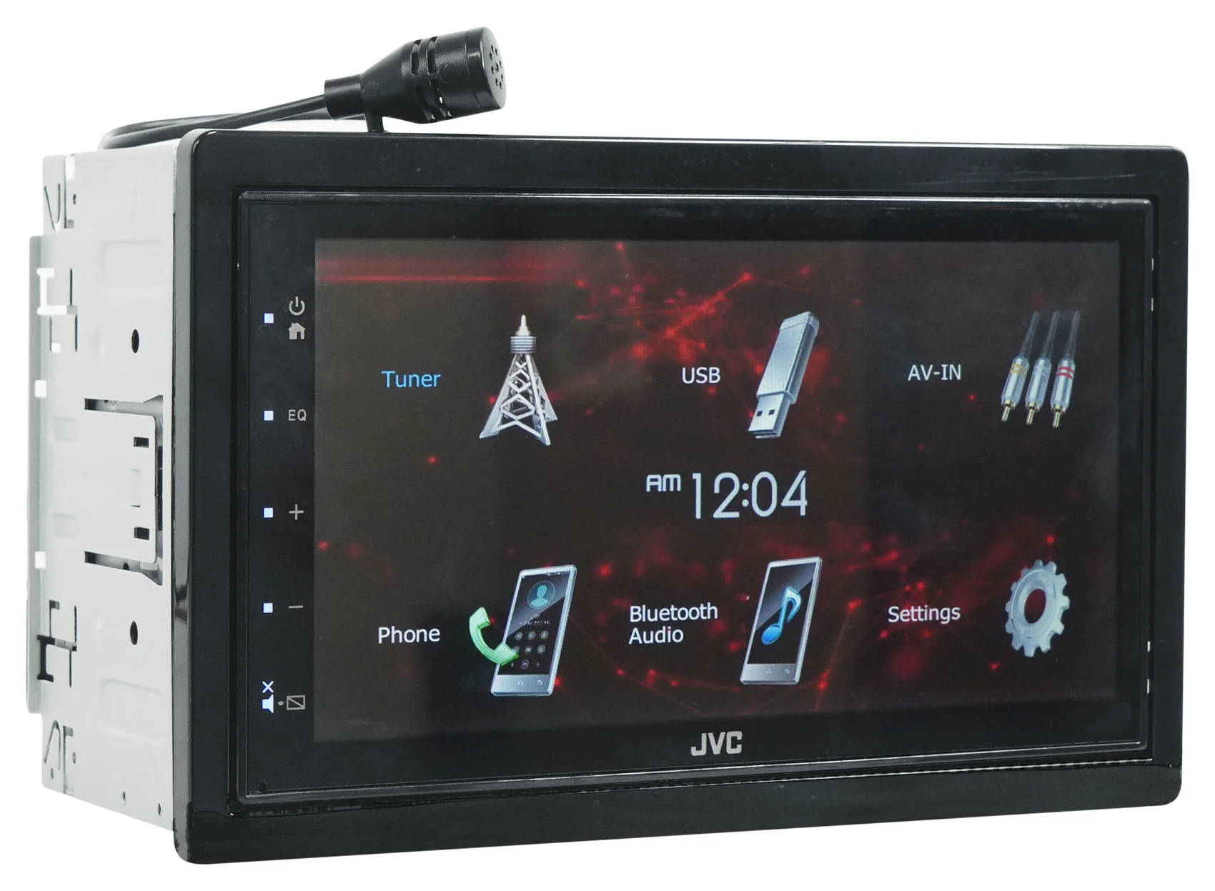 JVC KW-M180BT 6.8" Car Monitor iPhone Android Bluetooth/USB Receiver+Backup Cam - Image 2