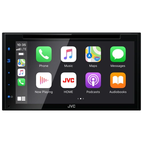 JVC KW-V66BT 6.8" Car CD/DVD Player Apple Carplay Android Receiver+Backup Camera - Image 10