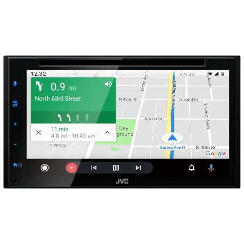 JVC KW-V66BT 6.8" Car CD/DVD Player Apple Carplay Android Receiver+Backup Camera - Image 11