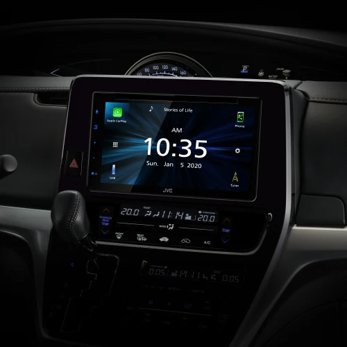 JVC KW-V66BT 6.8" Car CD/DVD Player Apple Carplay Android Receiver+Backup Camera - Image 16