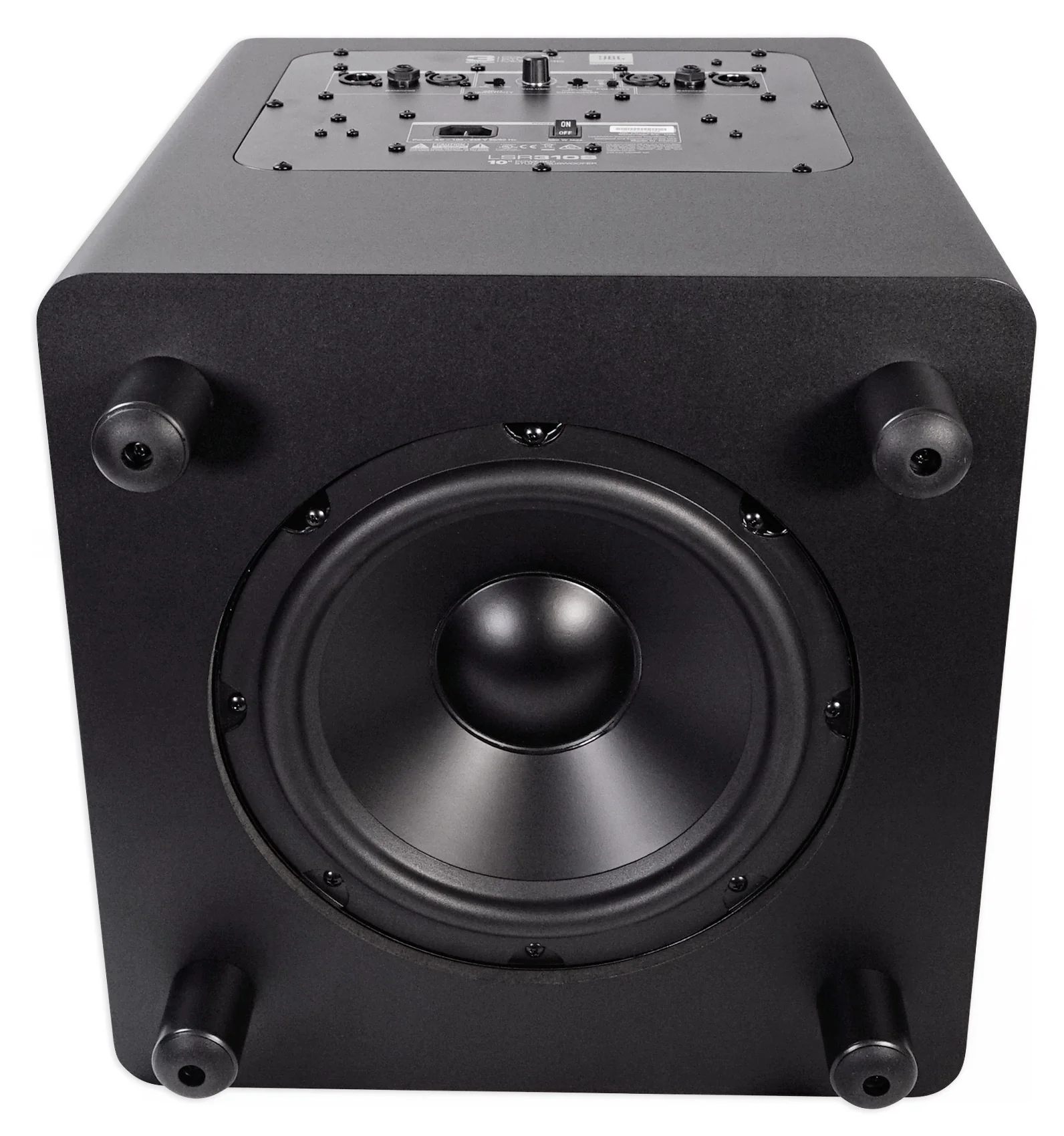 JBL LSR310S 10" 200 Watt Powered Subwoofer Ported Studio Sub w/Downfiring Driver [Open Box] - Image 4