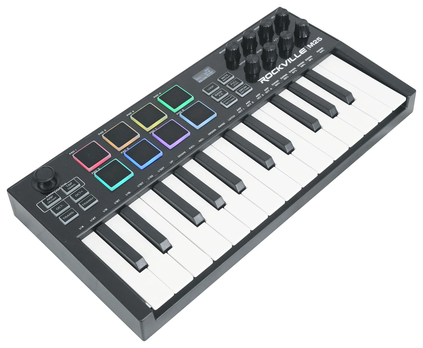 M25 Black Wireless MIDI Keyboard 25-Key + PRO‑M50 Headphones Bundle - Image 11