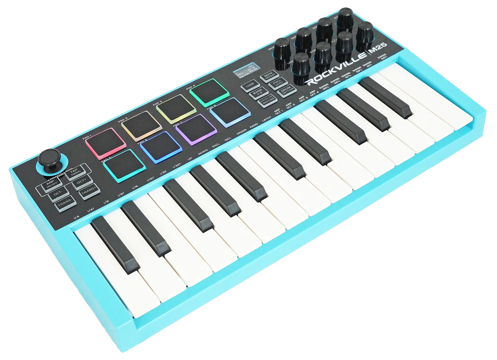 M25 Wireless MIDI Keyboard 25-Key + RCM PRO Condenser Microphone Bundle - Image 11