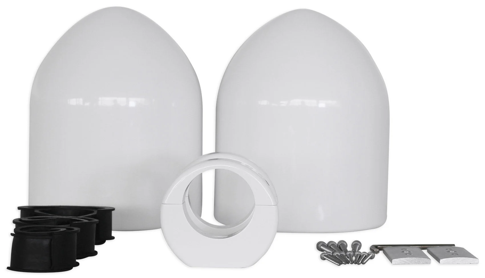 MAC65W White 6.5" Tower Speaker Pods 2-Pack + MAC360W Surface Clamps Bundle - Image 19