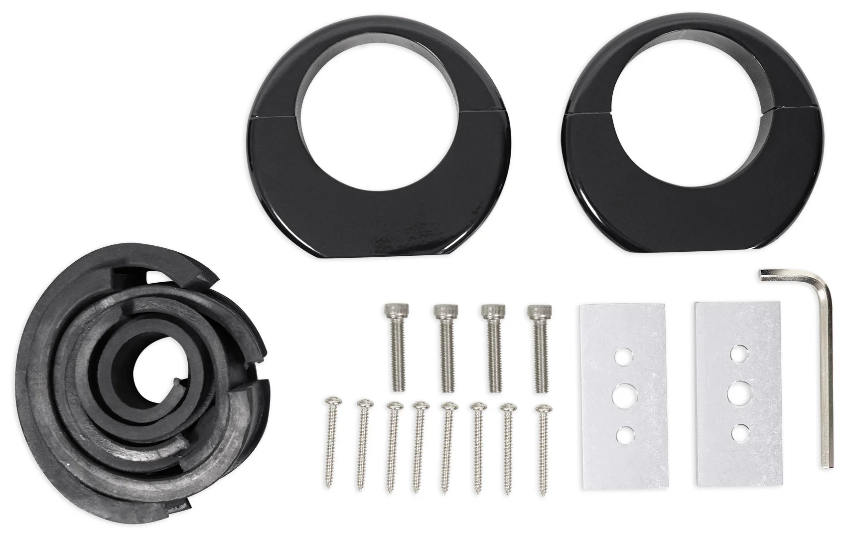 MAC69B Black 6x9" Tower Speaker Pods 2-Pack + MAC360B Swivel Clamps Bundle - Image 16