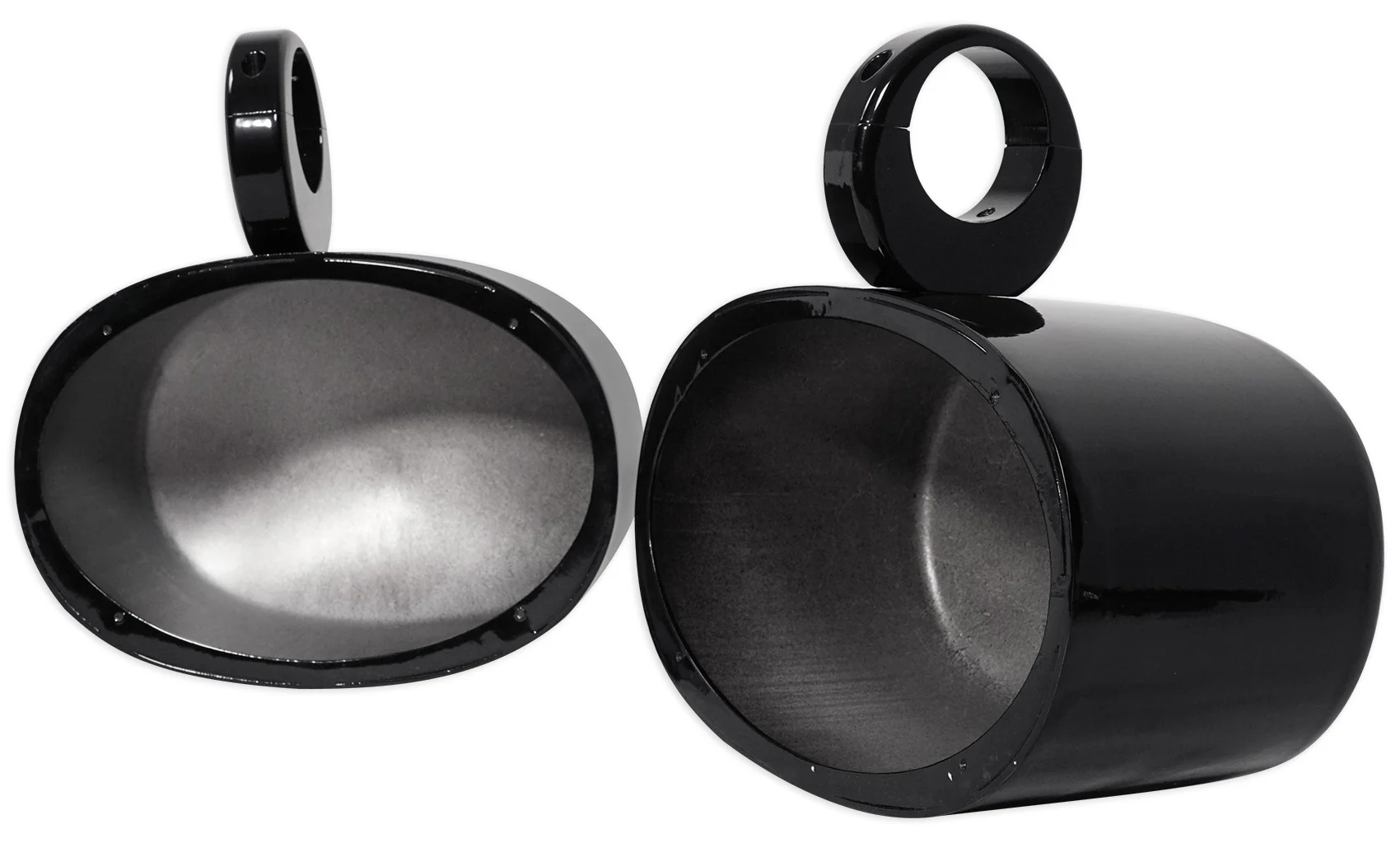 MAC69B Black 6x9" Tower Speaker Pods 2-Pack + MAC360B Swivel Clamps Bundle - Image 13