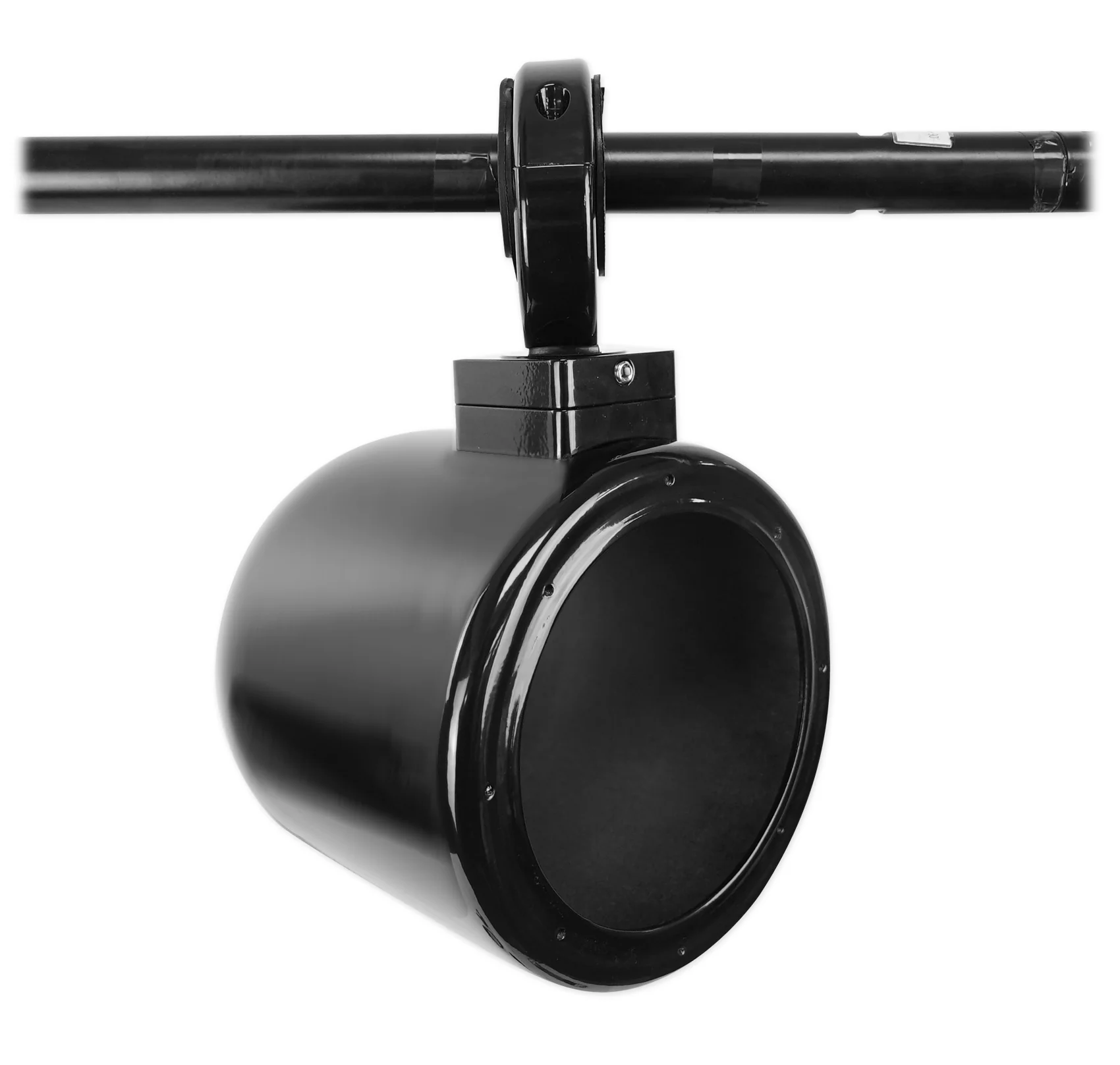 MAC80B Black 7.7" Tower Speaker Pods 2-Pack + MAC360B Swivel Clamps Bundle - Image 14